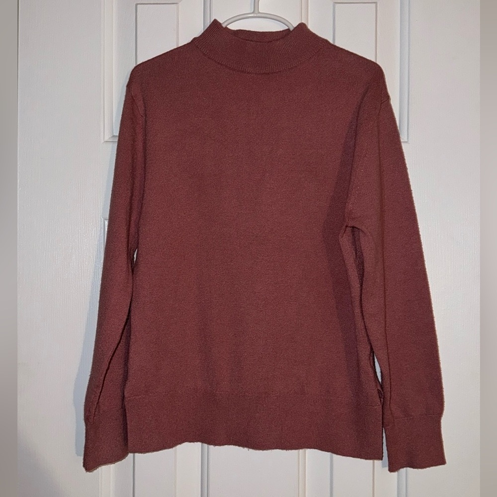 Zara girls Dusty Rose soft sweater, size 10